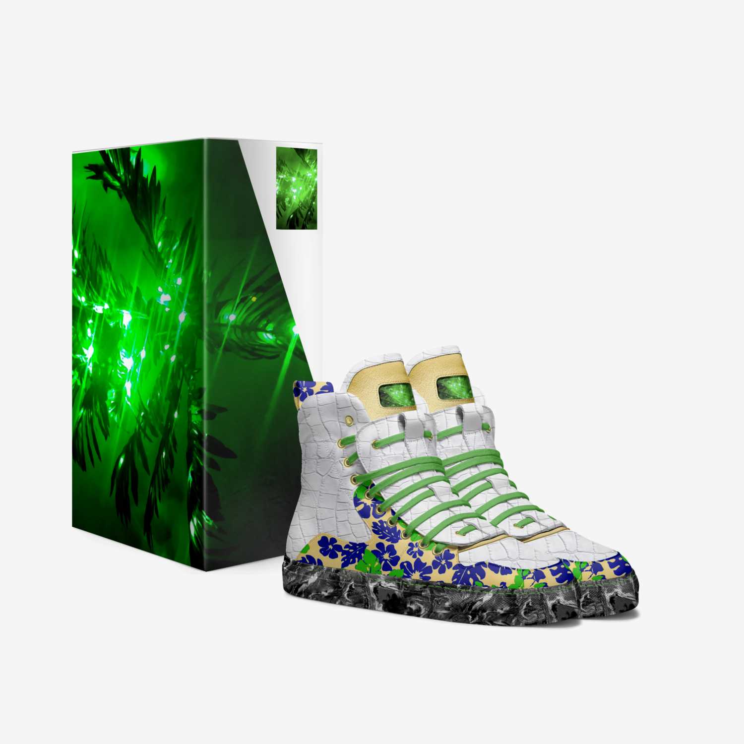 KINGDOM WALKS custom made in Italy shoes by Cedric Harris | Box view
