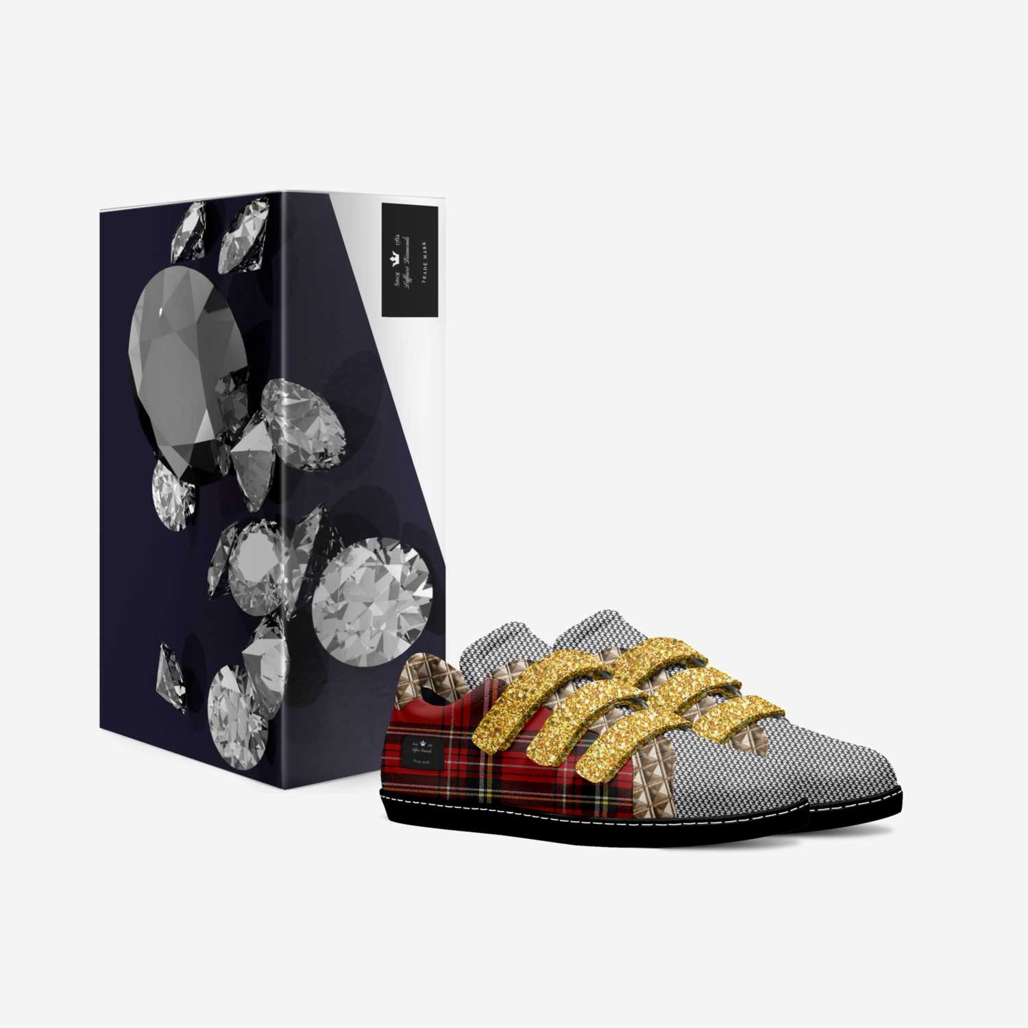 Laffacci Diamonds  custom made in Italy shoes by Laffacci Diamonds | Box view