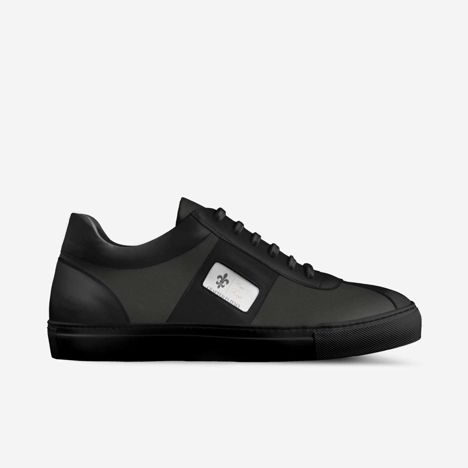 CROP KINGZ custom made in Italy shoes by Sean Burke | Side view