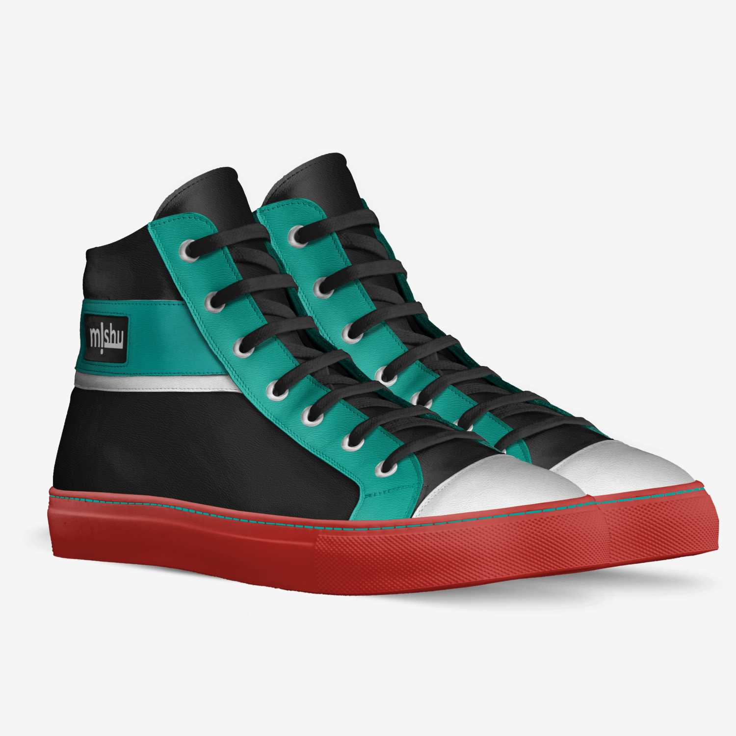 mishu custom made in Italy shoes by Barbara Z | Double view