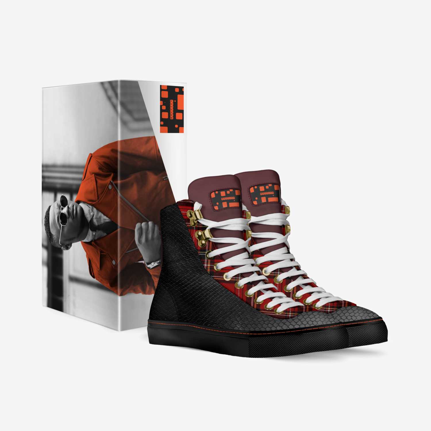 Breezey custom made in Italy shoes by Quincy Logan | Box view