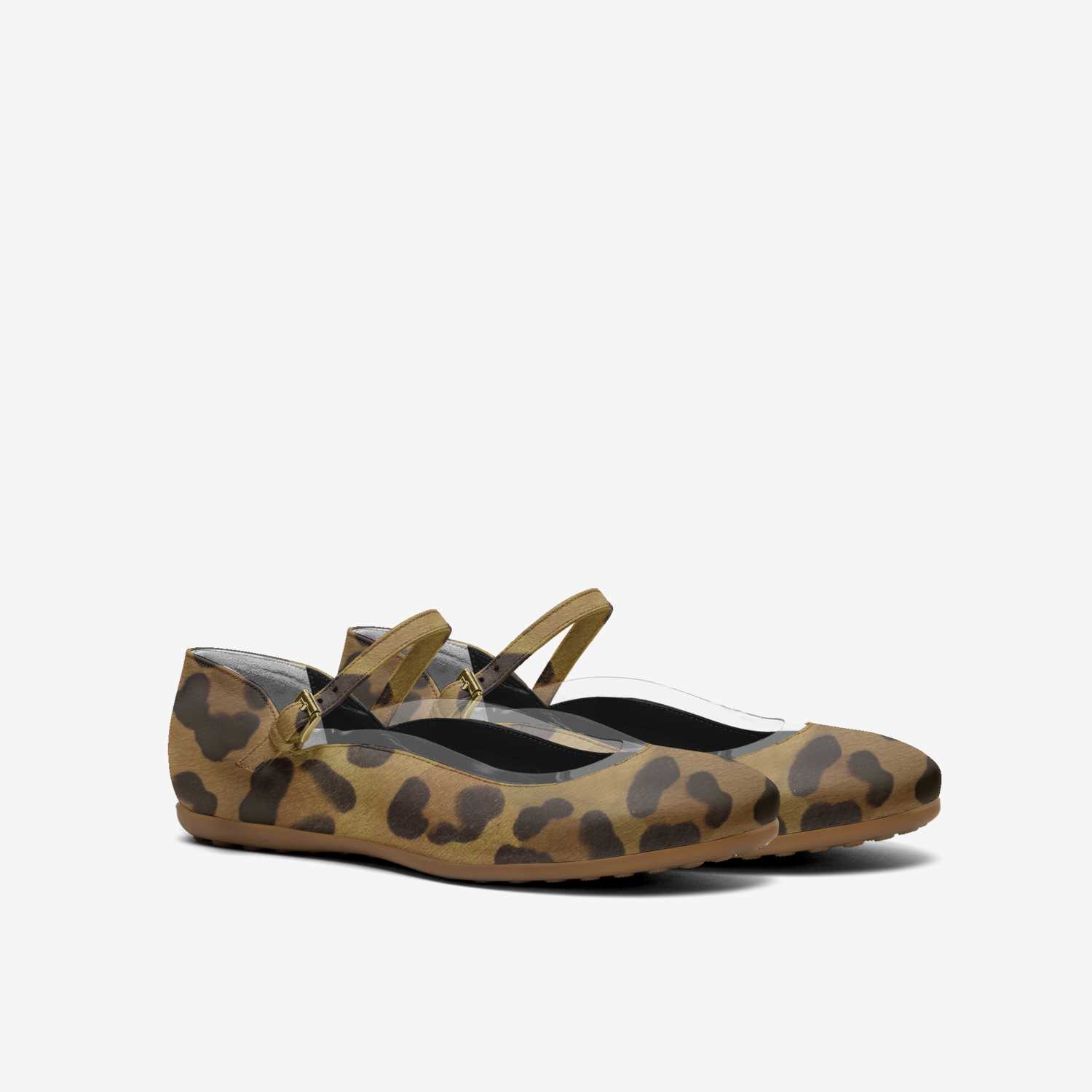 CHEETAH custom made in Italy shoes by Trey Fx | Double view