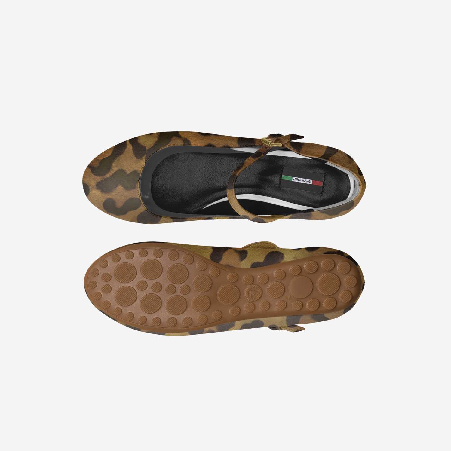 CHEETAH custom made in Italy shoes by Trey Fx | Top view
