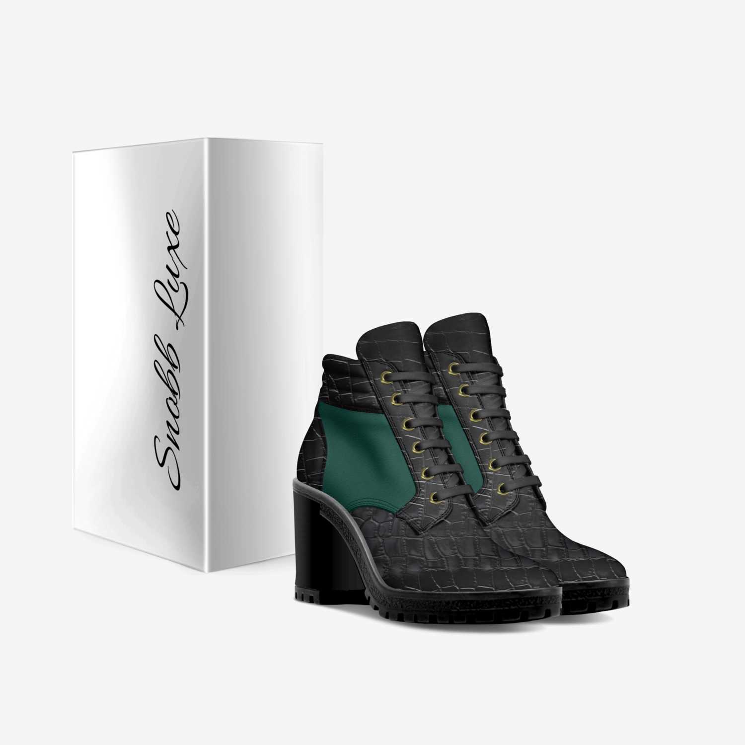 Snobb Luxe  custom made in Italy shoes by Samiyah Salih | Box view