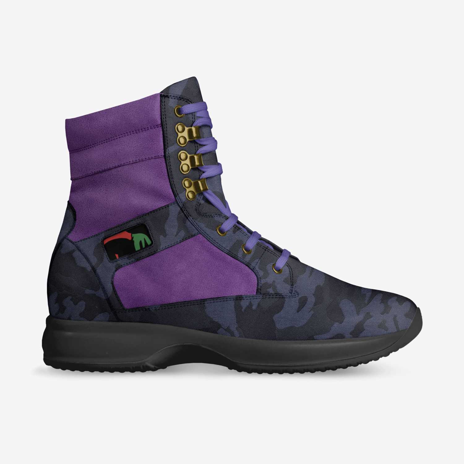 NU BLEND FOOTWEAR custom made in Italy shoes by Isa Abdullah | Side view