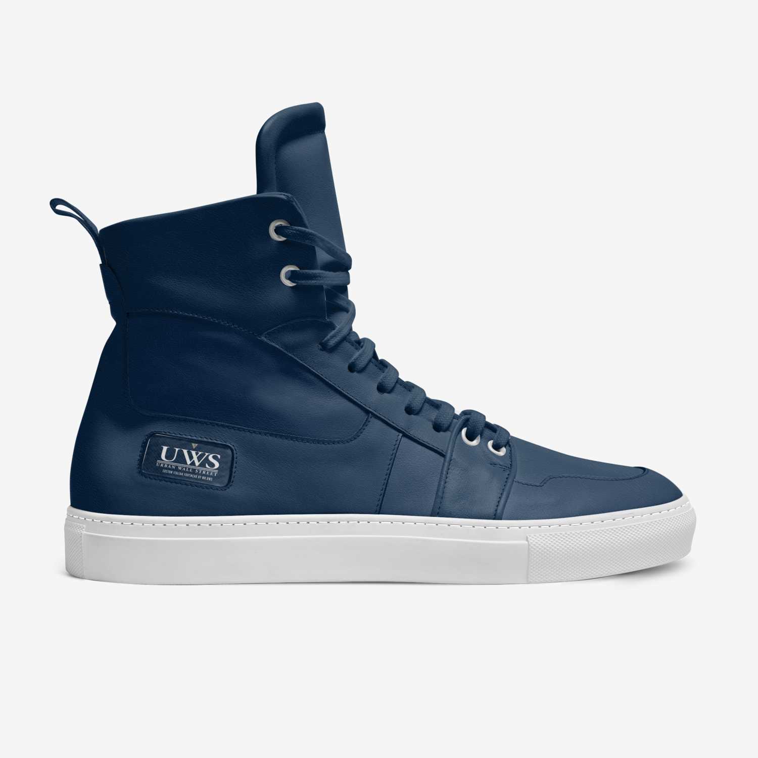 BKNY BLUES custom made in Italy shoes by Urbanwallstreet Earl | Side view