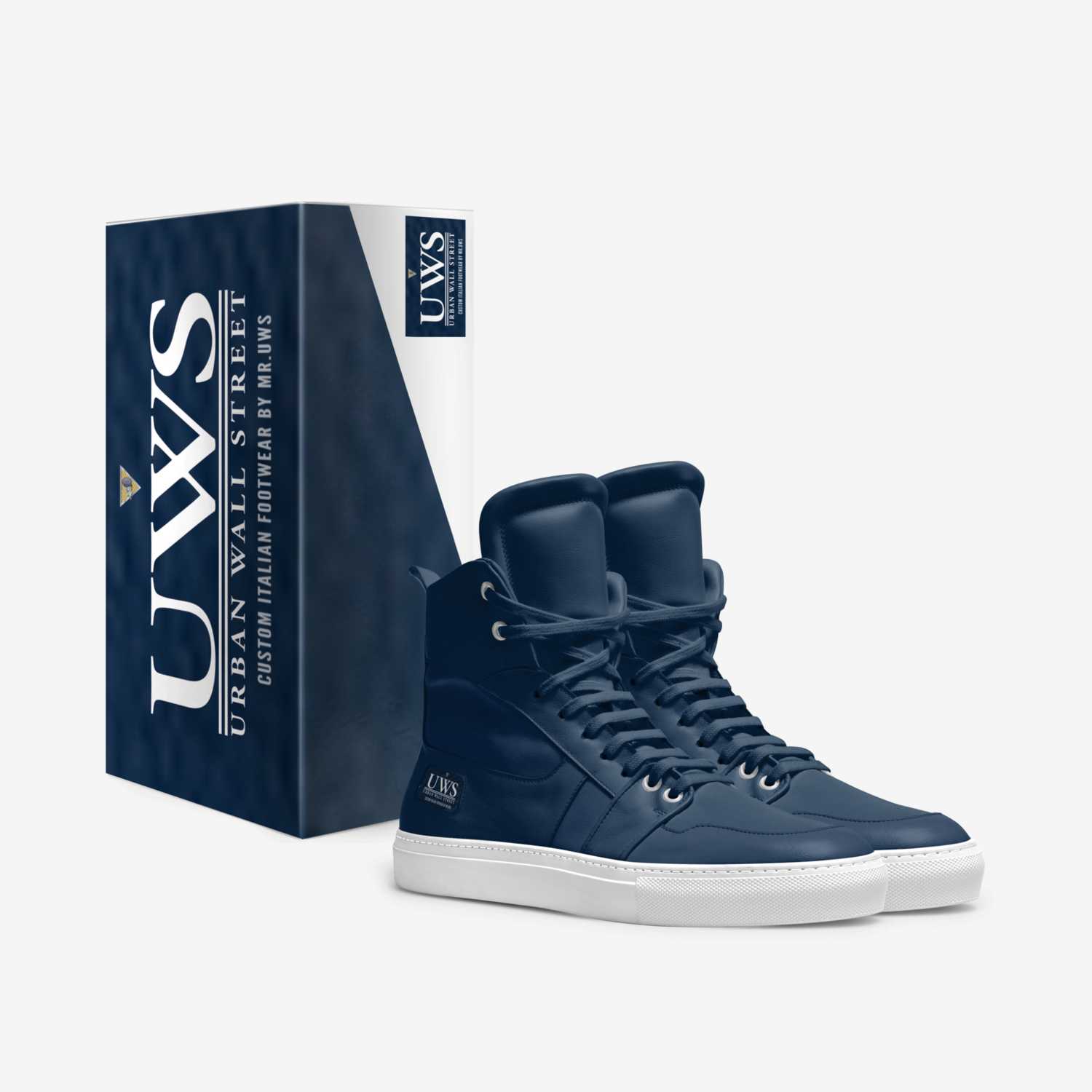 BKNY BLUES custom made in Italy shoes by Urbanwallstreet Earl | Box view