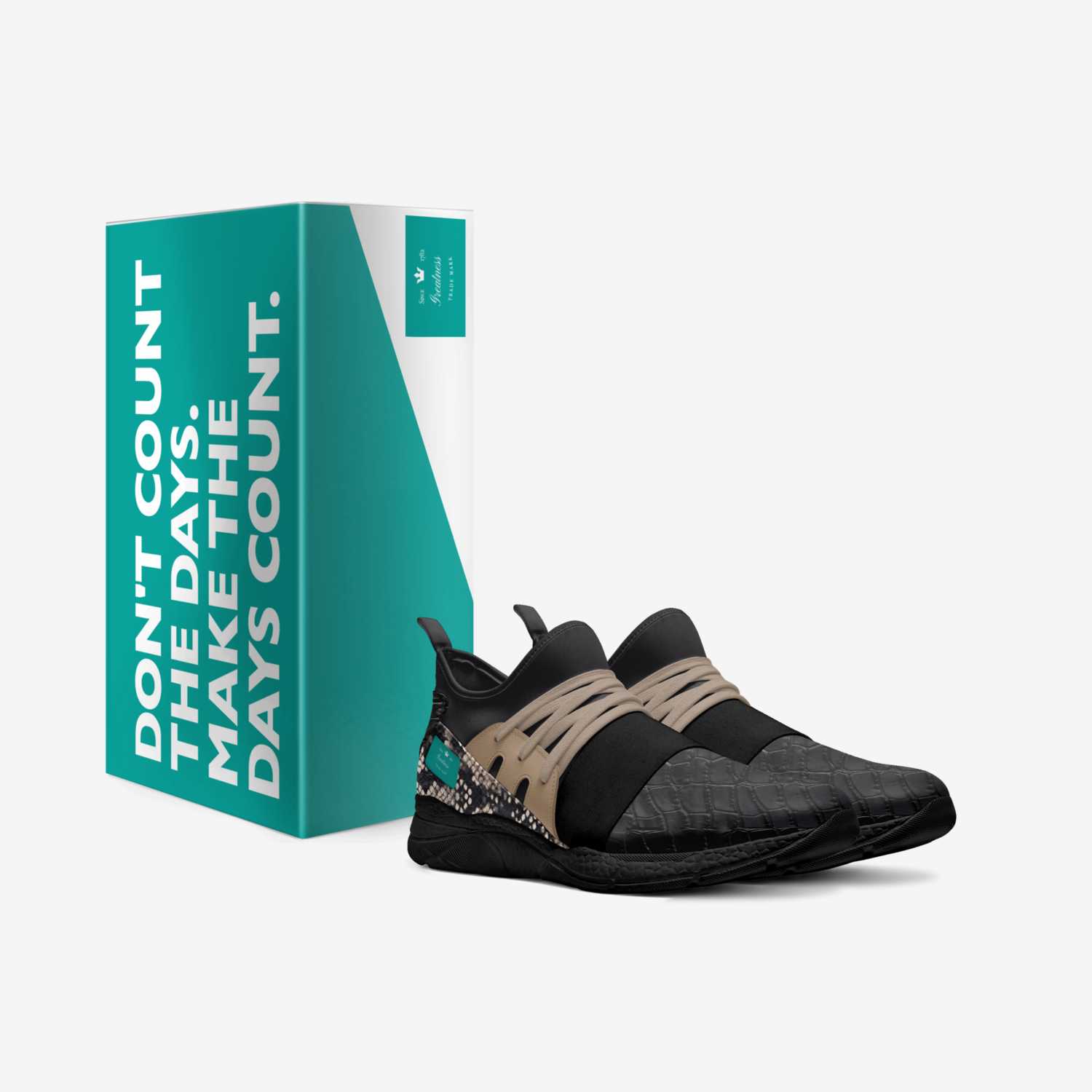 Greatness  custom made in Italy shoes by Dwayne Mcdade Jr | Box view