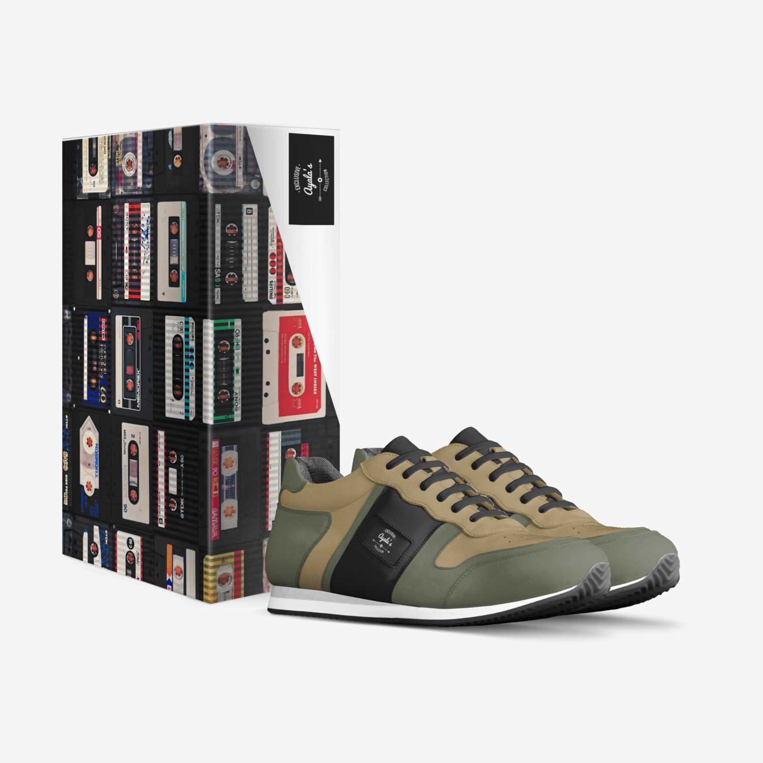 Ayala's custom made in Italy shoes by Jesus Jnayala | Box view