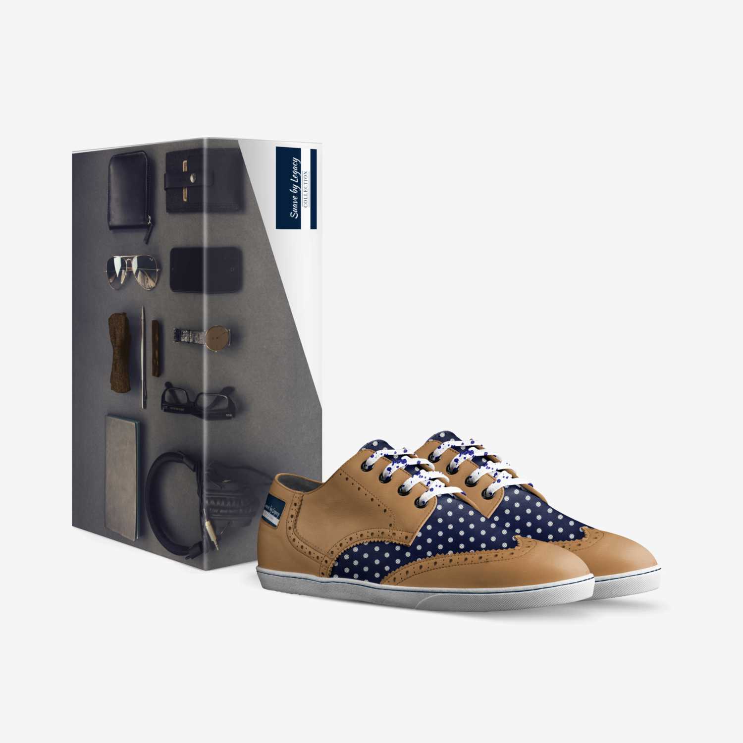 Suave by Legacy custom made in Italy shoes by Isaiah Jackson | Box view