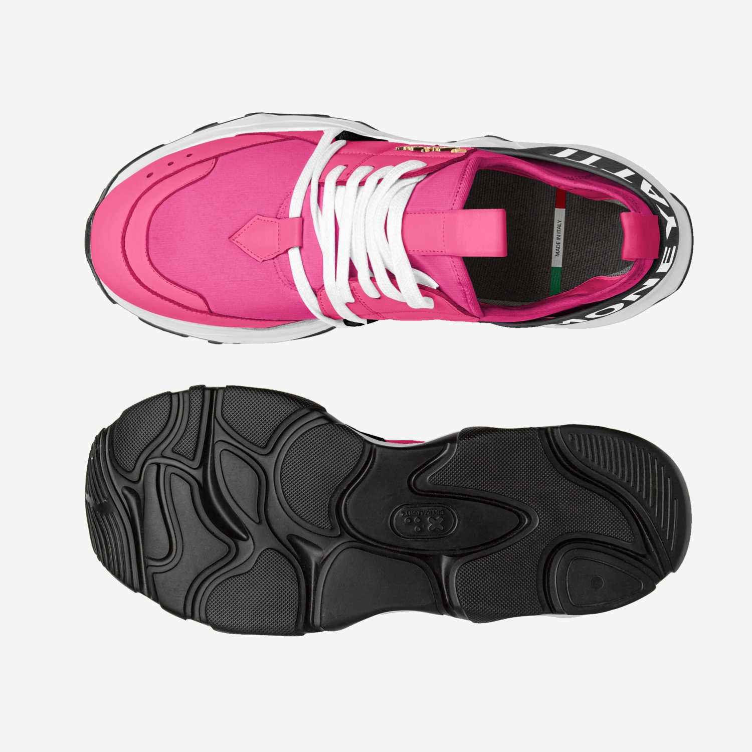 Victory 017 custom made in Italy shoes by Moneyatti Brand | Top view