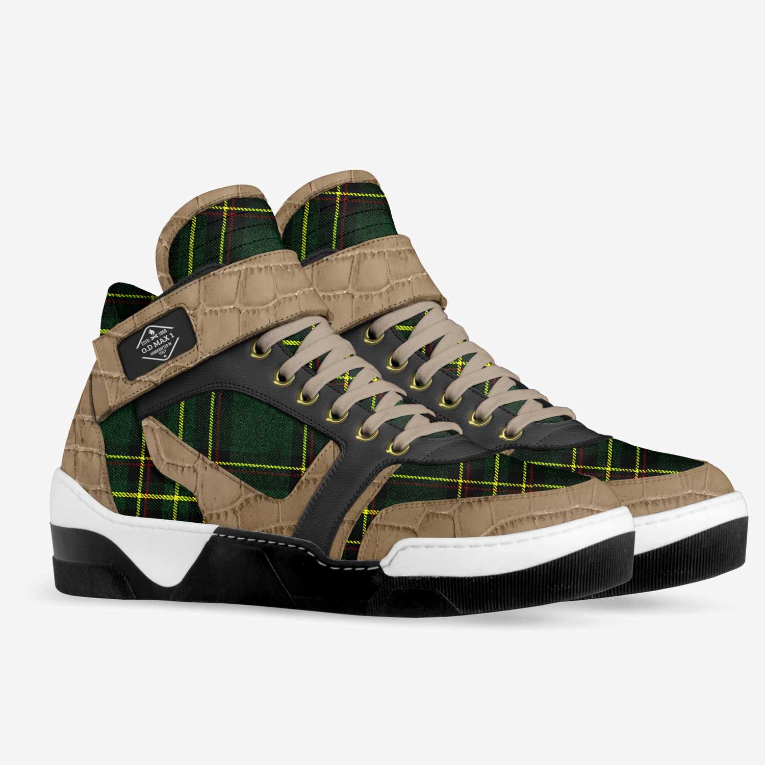 O.D MAX 1 custom made in Italy shoes by Krishawn Kemp | Double view