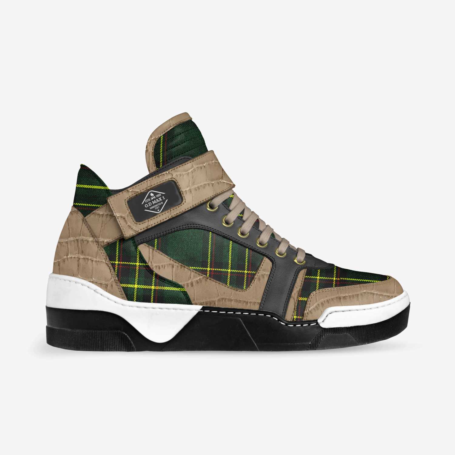 O.D MAX 1 custom made in Italy shoes by Krishawn Kemp | Side view