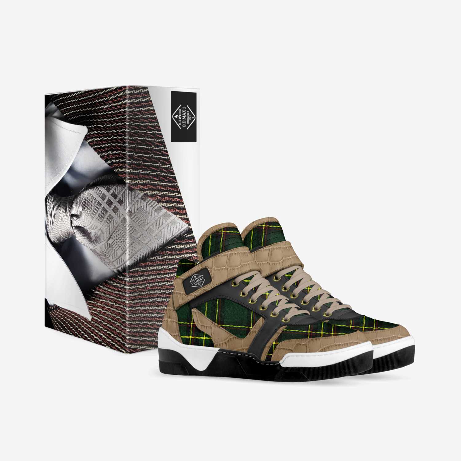 O.D MAX 1 custom made in Italy shoes by Krishawn Kemp | Box view