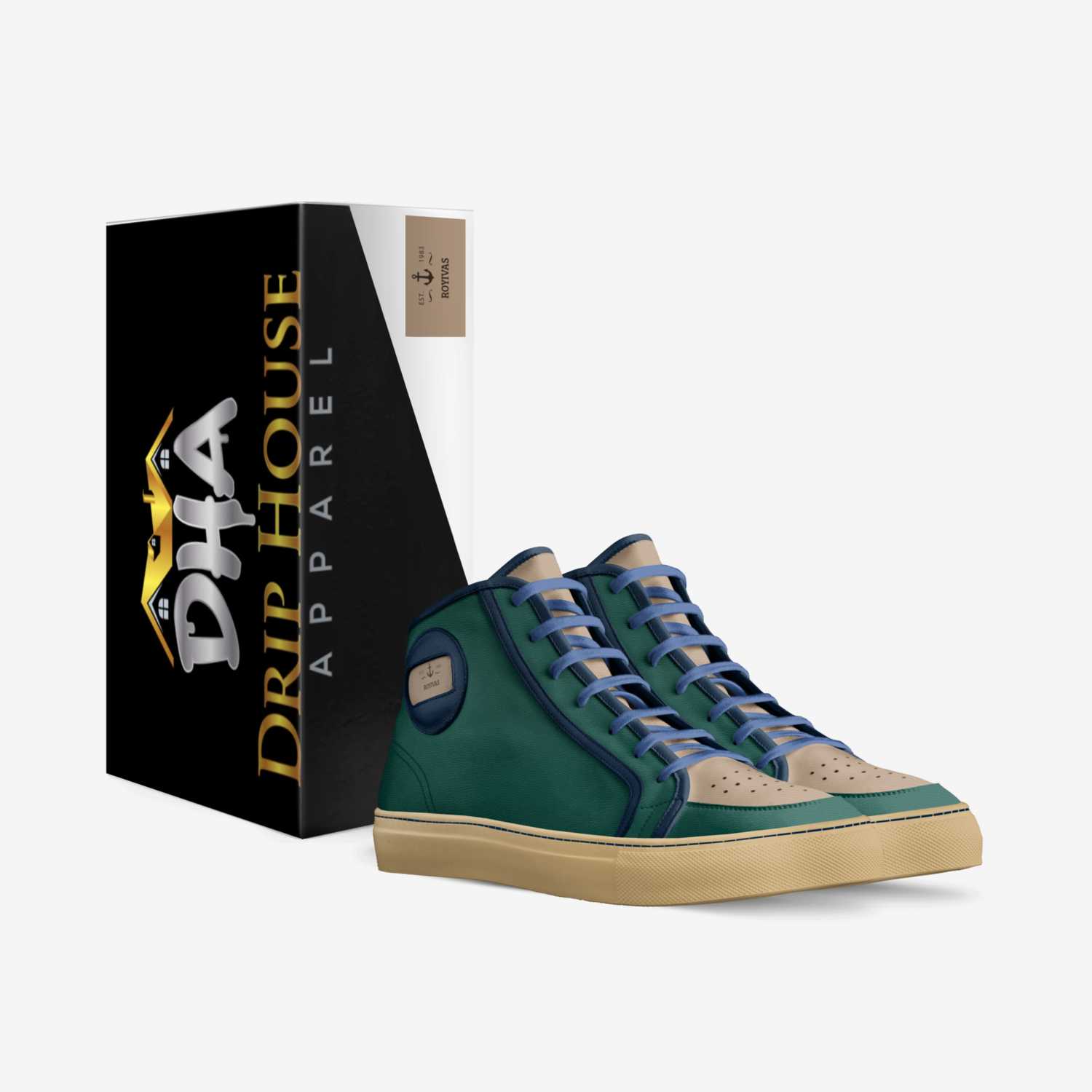 Royivas custom made in Italy shoes by King K-ro | Box view