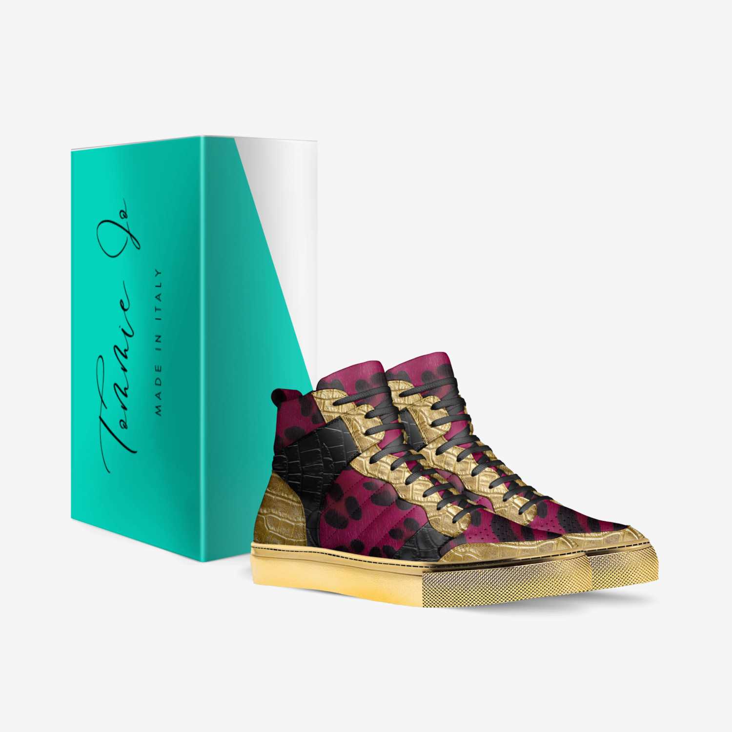 Tommie Jo custom made in Italy shoes by Ladana Drigo | Box view