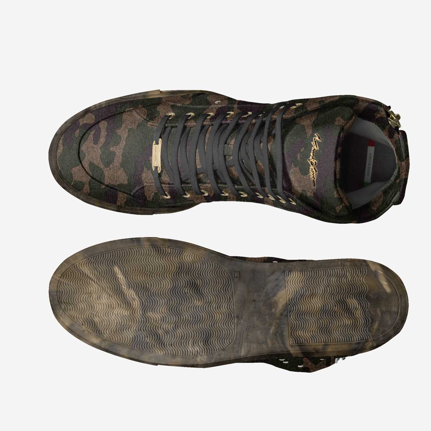 MONEYATTI P01A custom made in Italy shoes by Moneyatti Brand | Top view