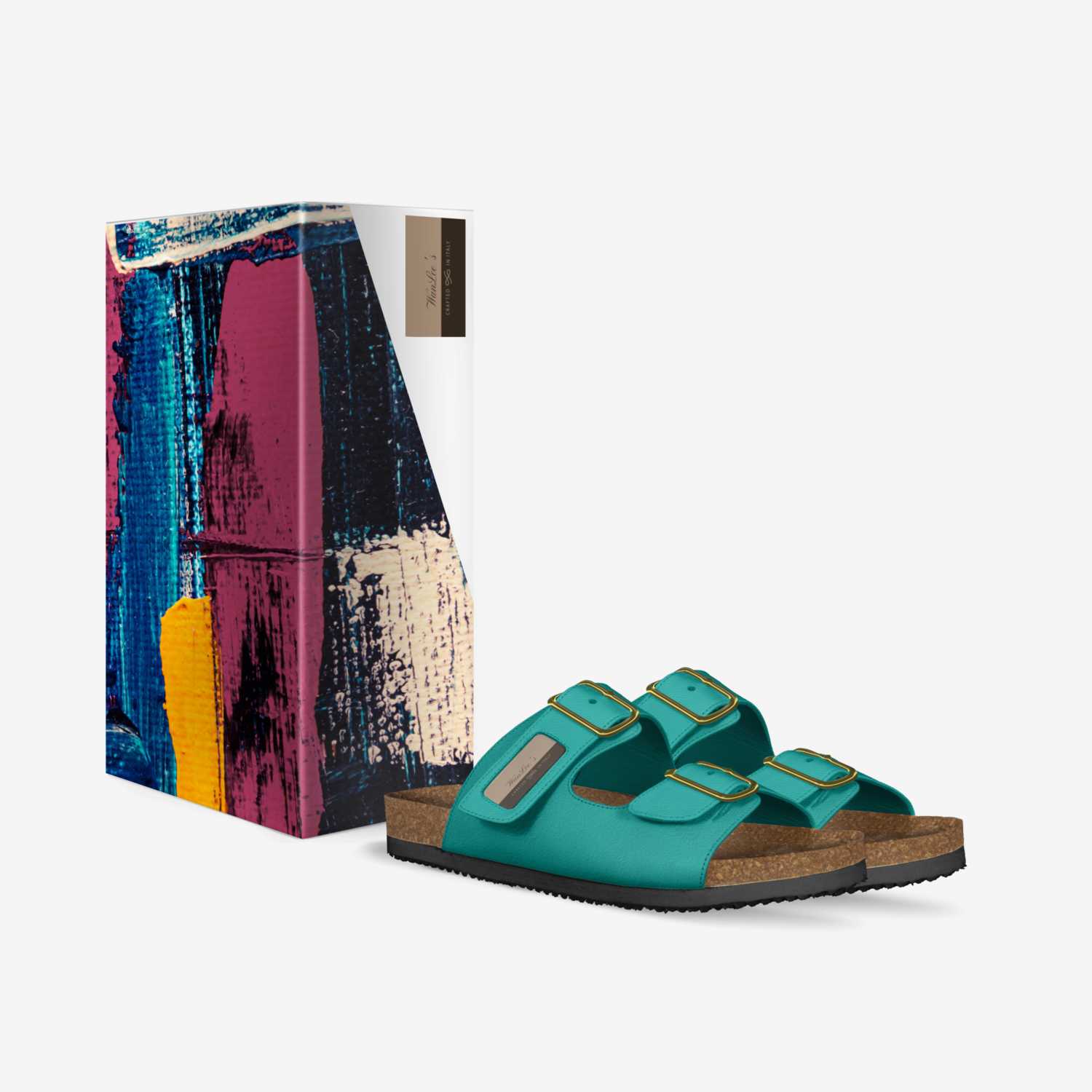 WanLee's  custom made in Italy shoes by Tawanna Kennedy | Box view