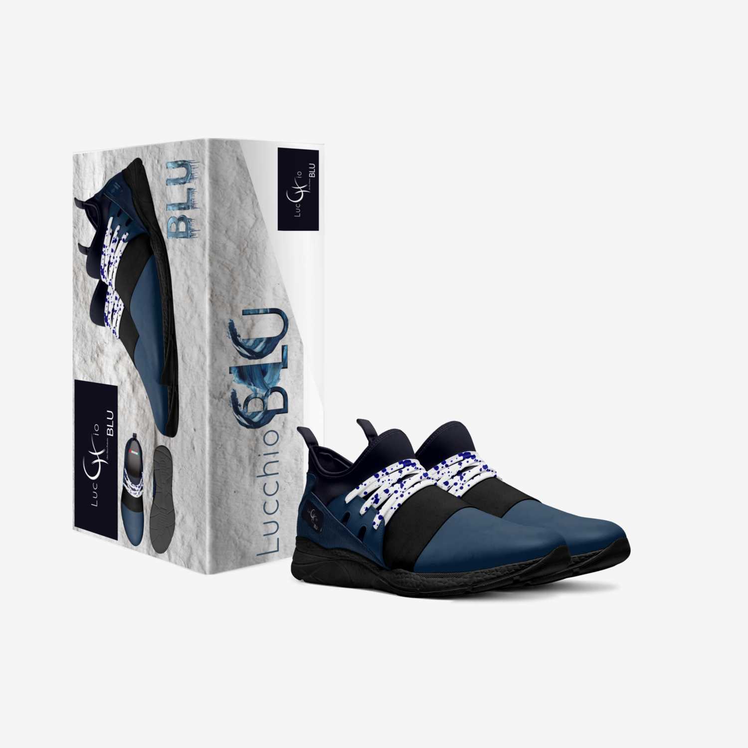 LUCCHIO BLU custom made in Italy shoes by Chris Hurst | Box view