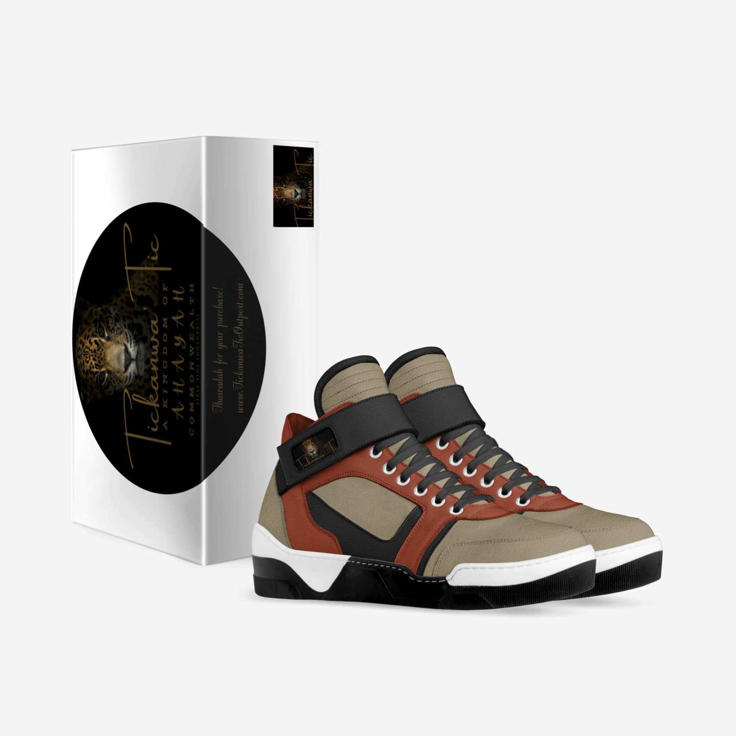 True Ibri custom made in Italy shoes by Tickanwa'Tic Kingdom Commonwealth | Box view