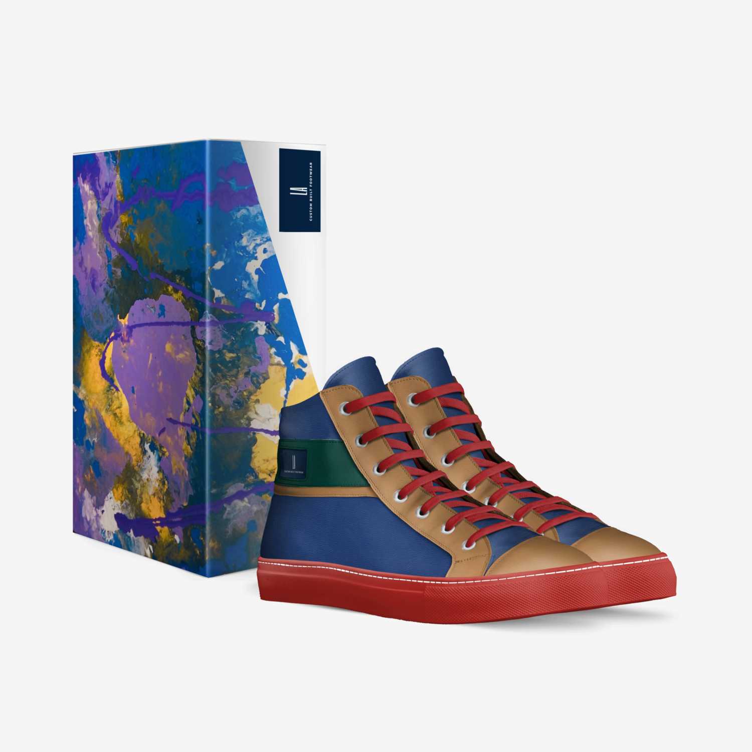 LA custom made in Italy shoes by Brandi Robinson | Box view