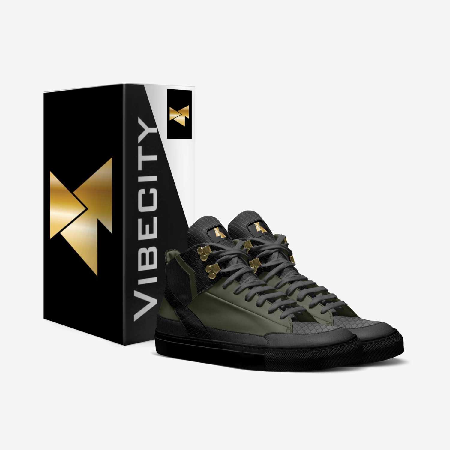 VIBECITY custom made in Italy shoes by Michael Leftwich | Box view