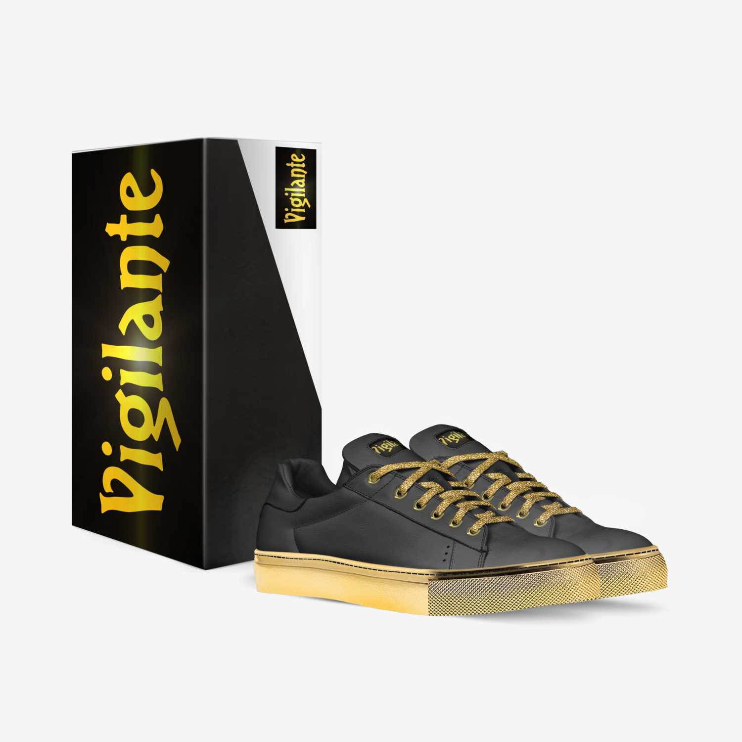 Vigilante 3 custom made in Italy shoes by Ryan Hardaway | Box view