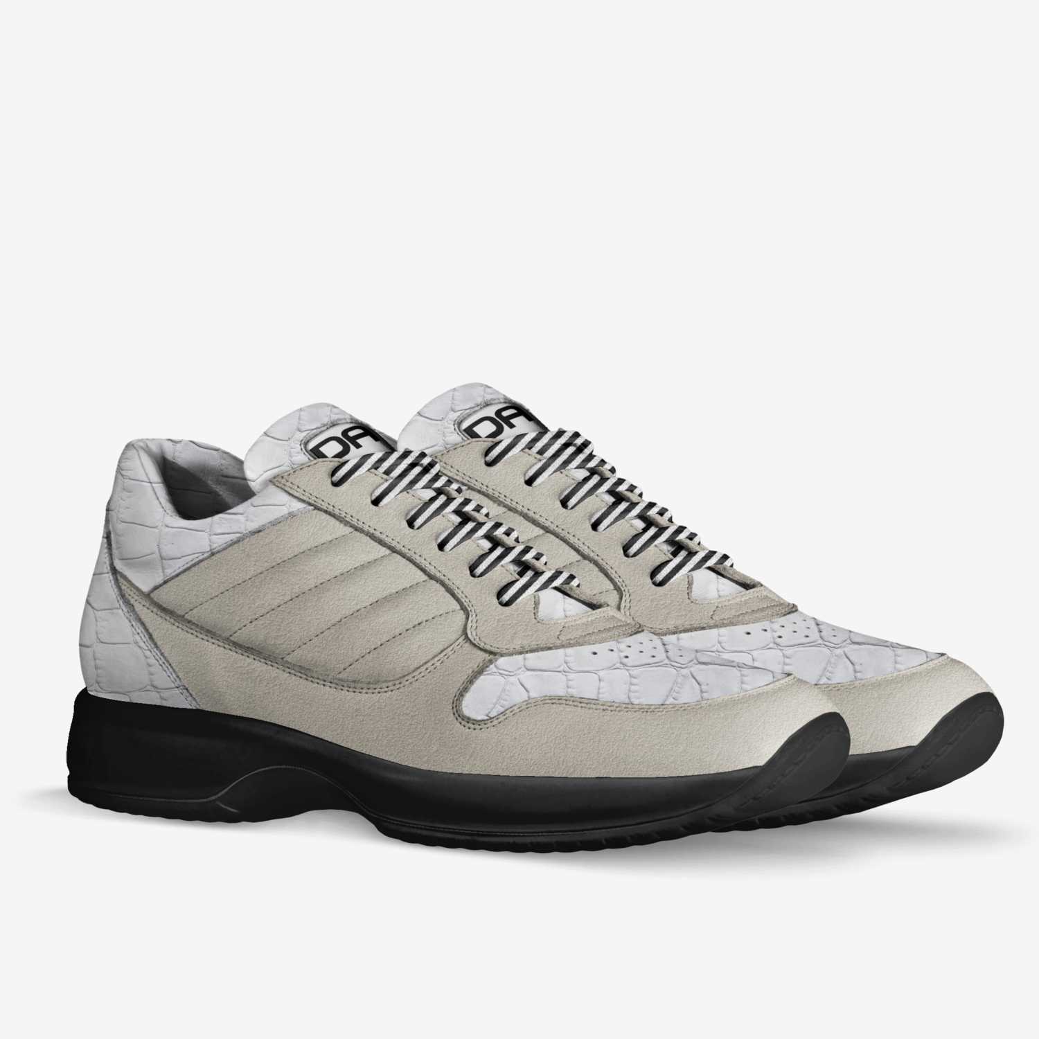 Dafit meta verse custom made in Italy shoes by Michael Brownlee | Double view