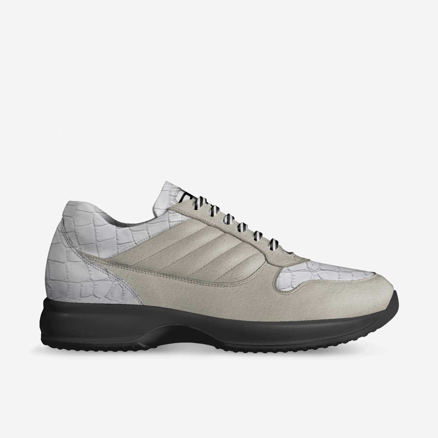 Dafit meta verse custom made in Italy shoes by Michael Brownlee | Side view