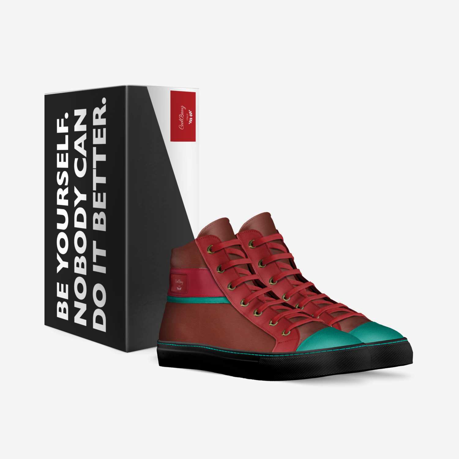 CoolBearz  custom made in Italy shoes by Autumn Kilpatrick | Box view