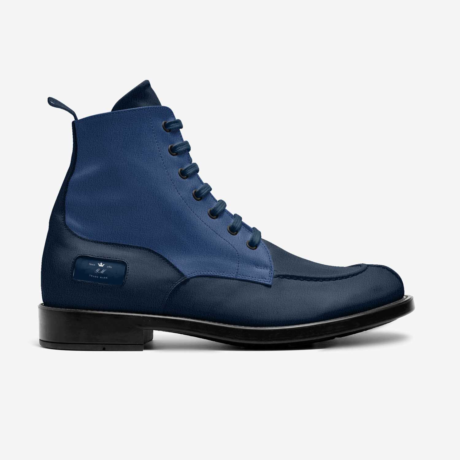 GM custom made in Italy shoes by Gloria Moore | Side view