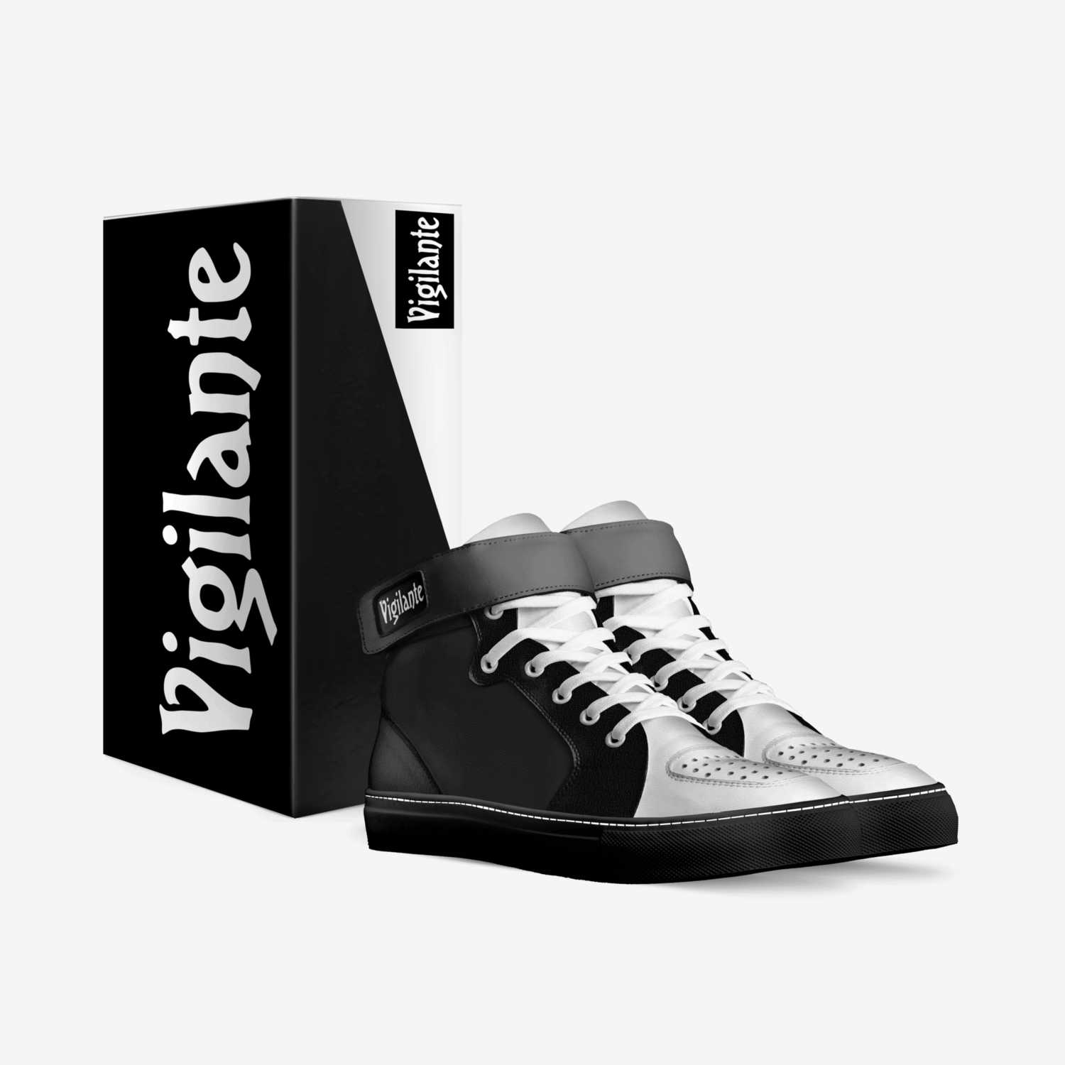 Vigilante 4 custom made in Italy shoes by Ryan Hardaway | Box view
