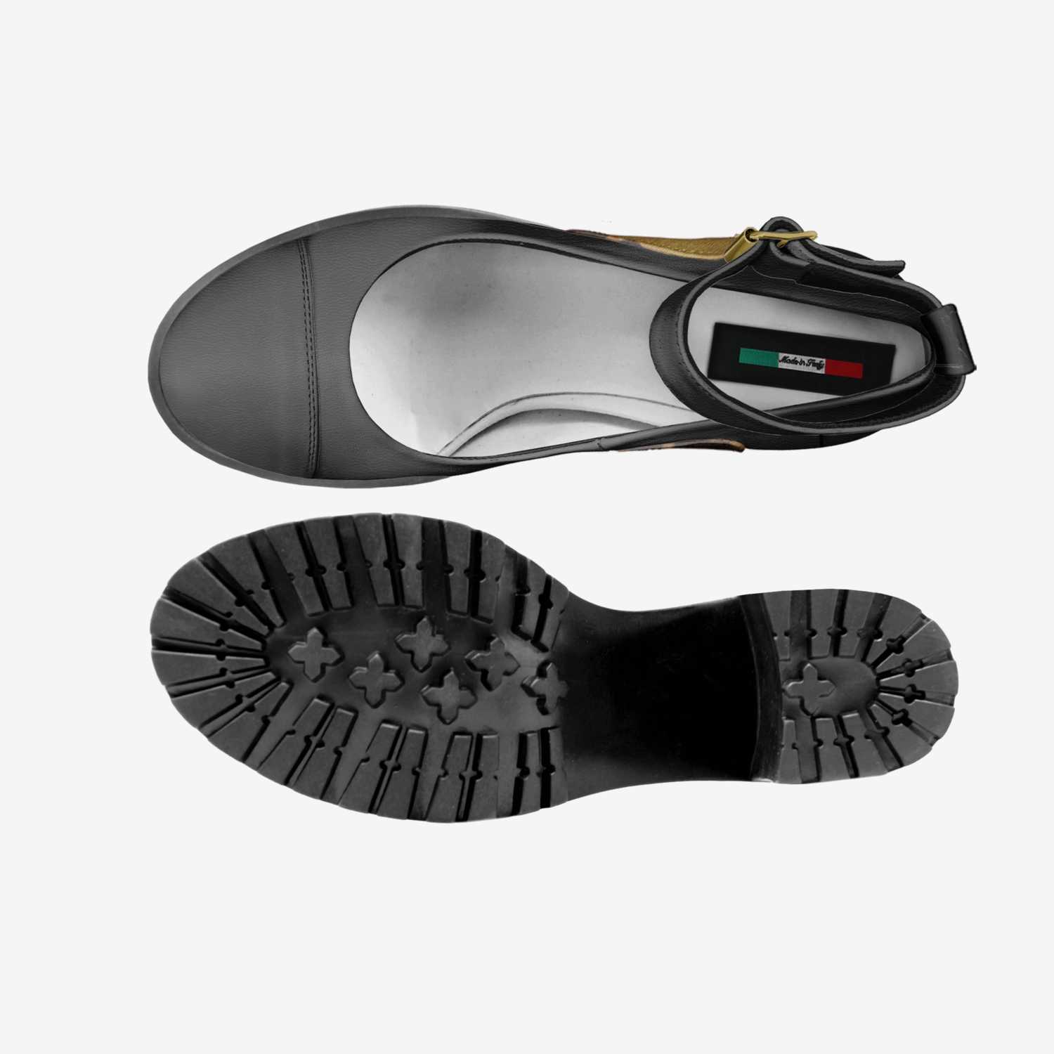 DEENA DIAMANTE custom made in Italy shoes by Maelle Gasser | Top view