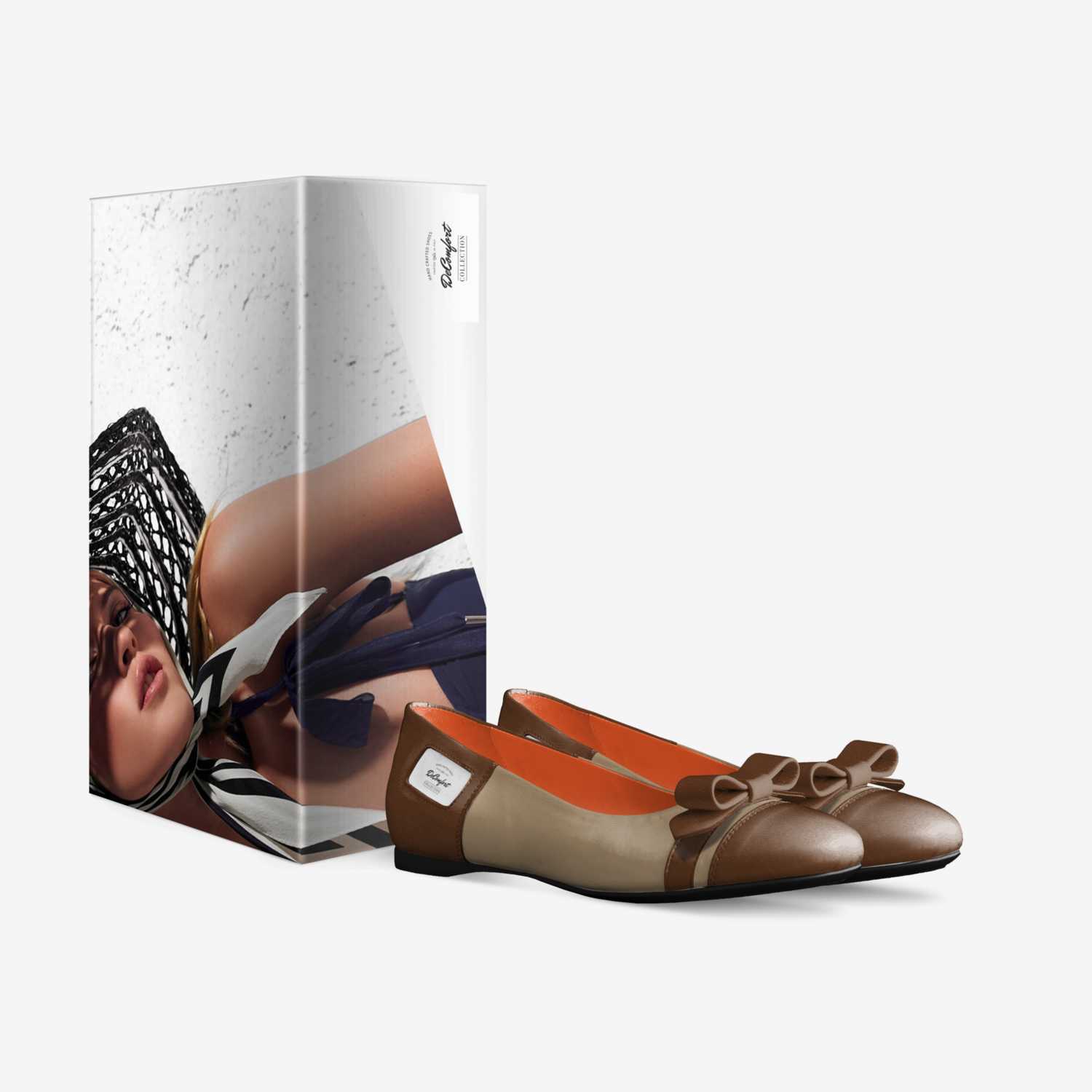 DeComfort custom made in Italy shoes by Delva Thomas | Box view