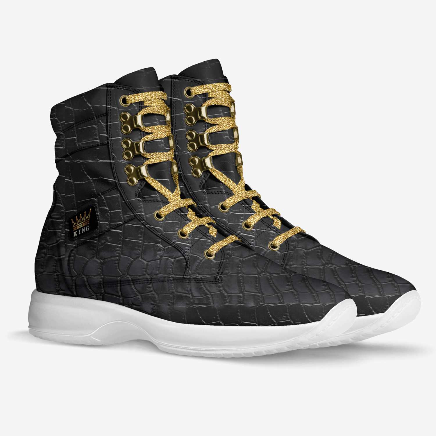 King Of Kings II custom made in Italy shoes by King Solomon | Double view
