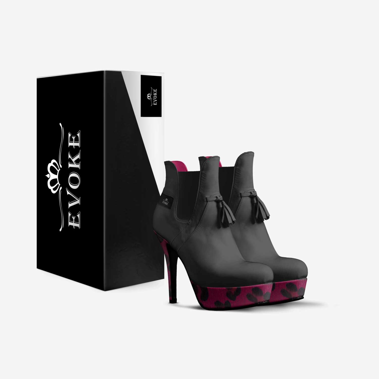 Evoke  custom made in Italy shoes by Juanita Kelly | Box view