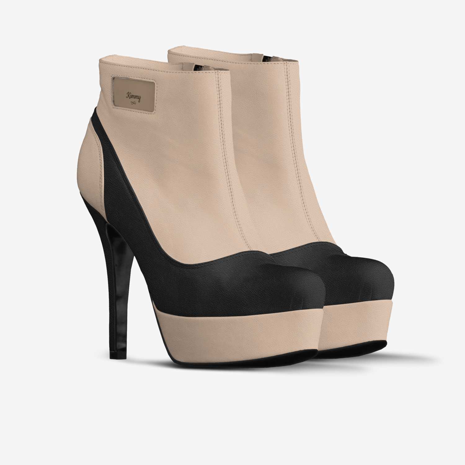 Kimmy custom made in Italy shoes by Josh Webb | Double view