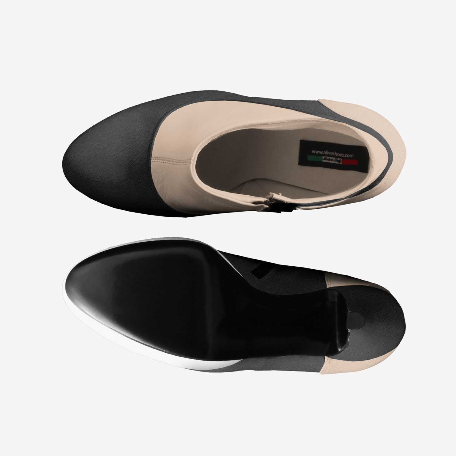 Kimmy custom made in Italy shoes by Josh Webb | Top view