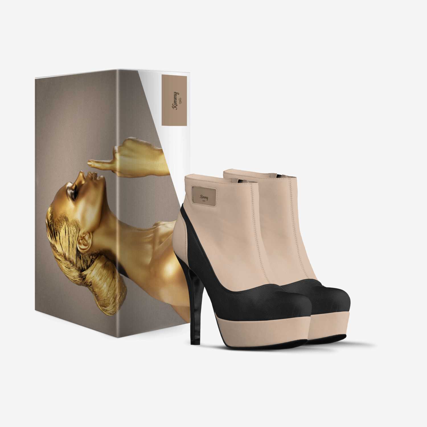 Kimmy custom made in Italy shoes by Josh Webb | Box view