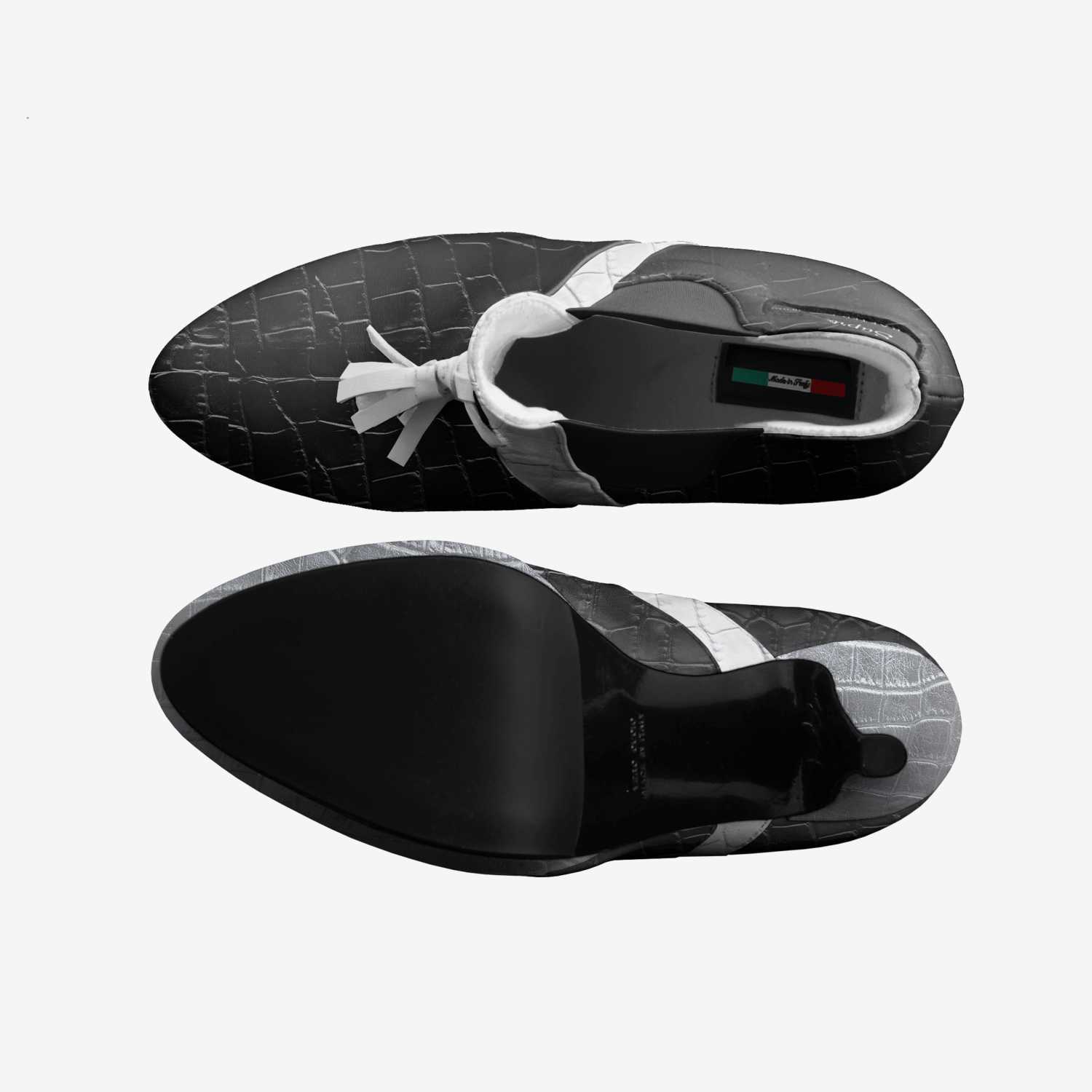 Sūprb Choyce custom made in Italy shoes by Omari Choyce | Top view