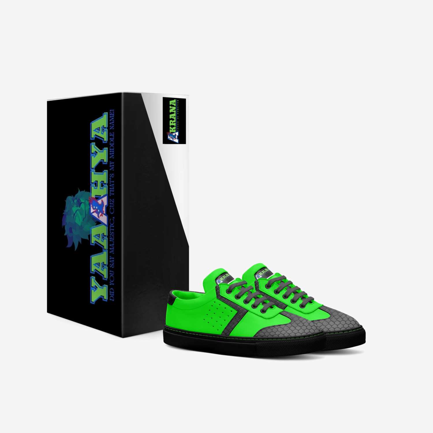 YAAAHYA custom made in Italy shoes by Abdulkhadir Mwanambaji | Box view