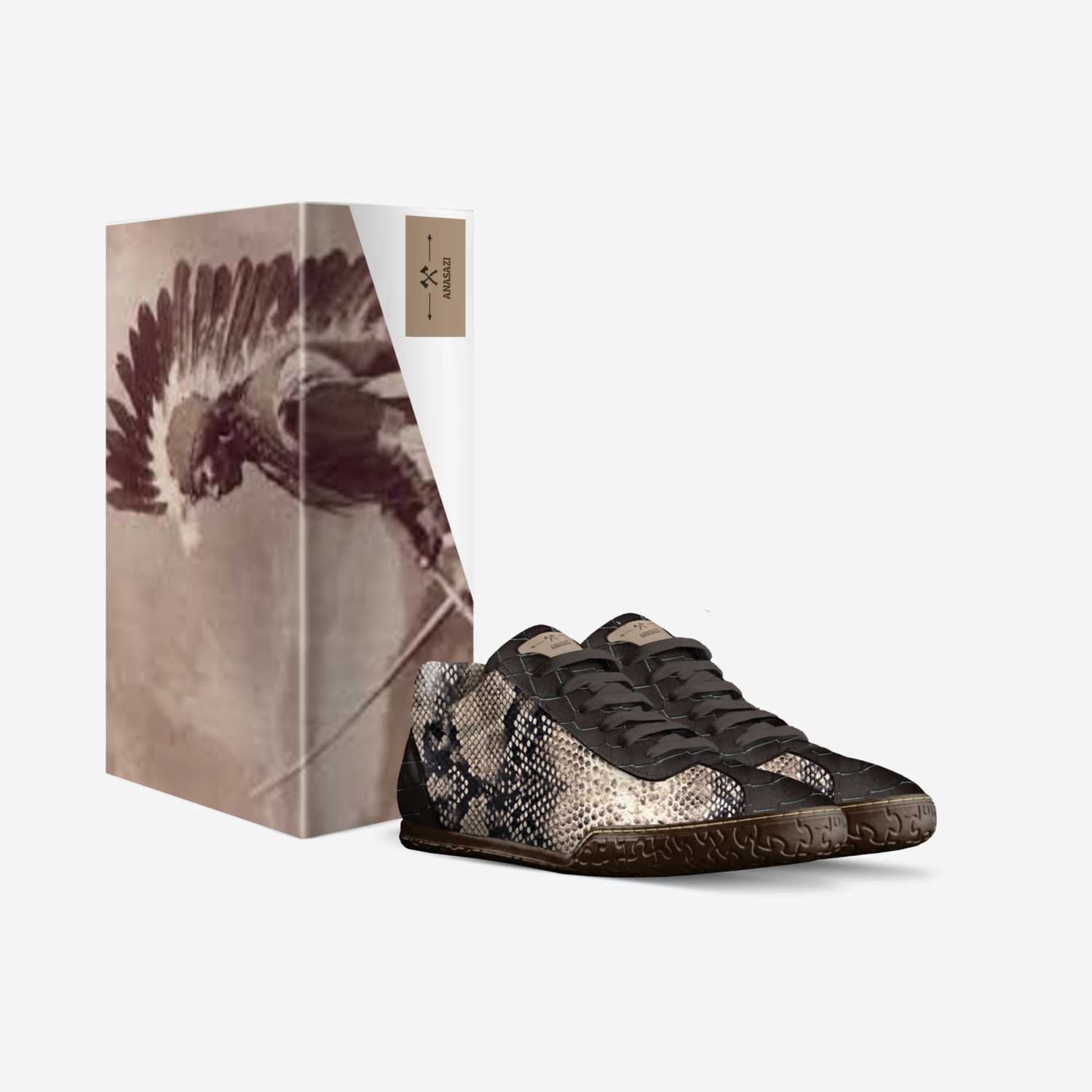 ANASAZI custom made in Italy shoes by James Eugene Mason Jr | Box view