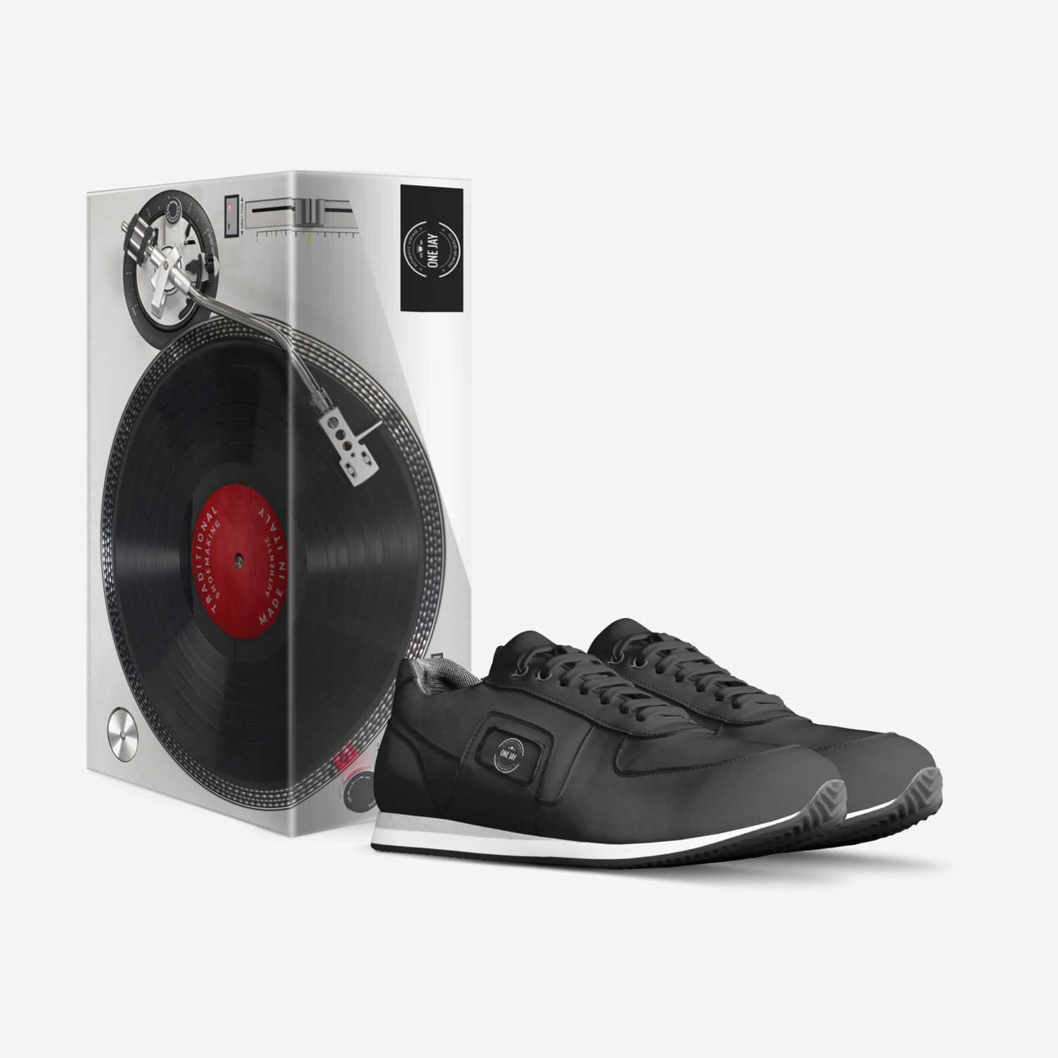 One Jay  custom made in Italy shoes by Jesus Jnayala | Box view
