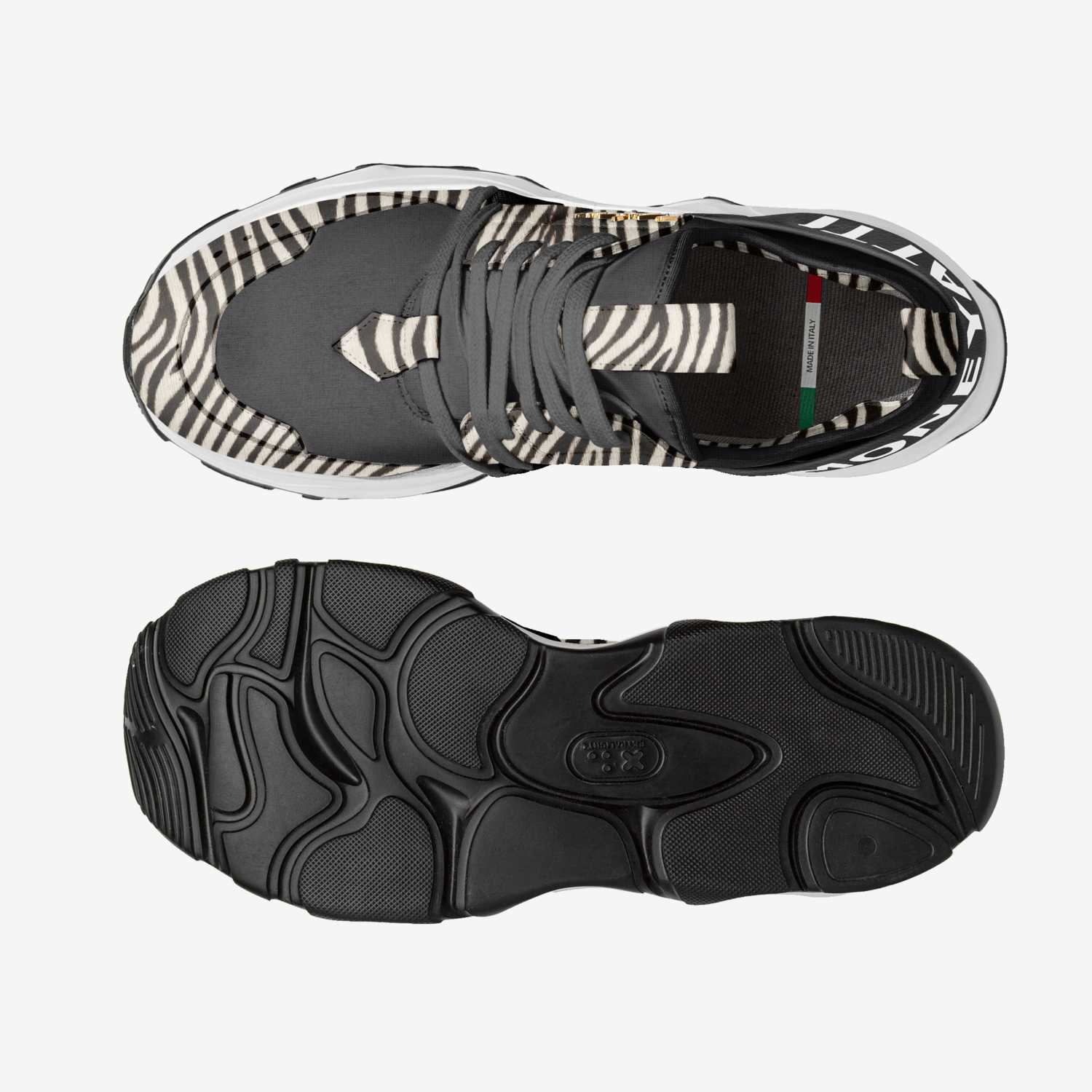 Victory 115 custom made in Italy shoes by Moneyatti Brand | Top view