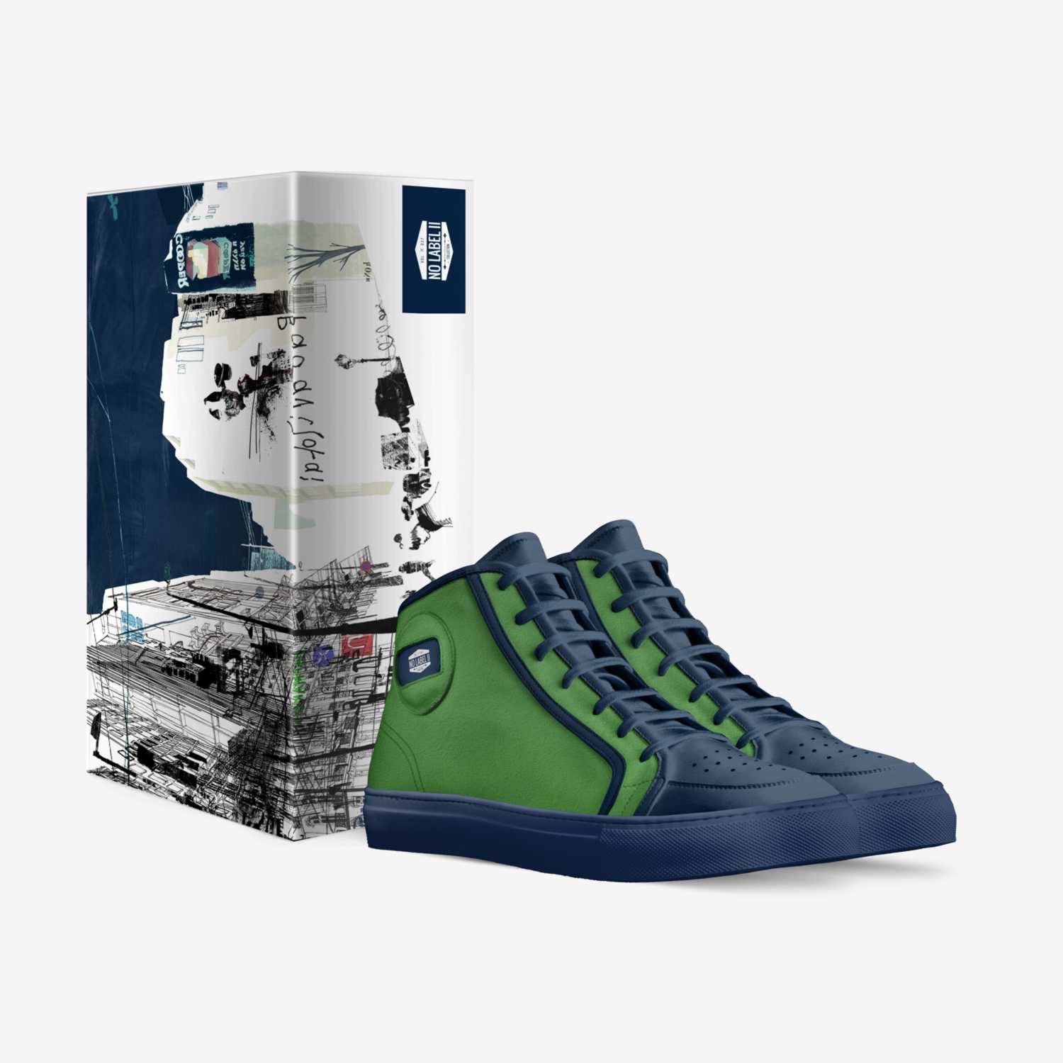 No Label II custom made in Italy shoes by Victor Duncan | Box view
