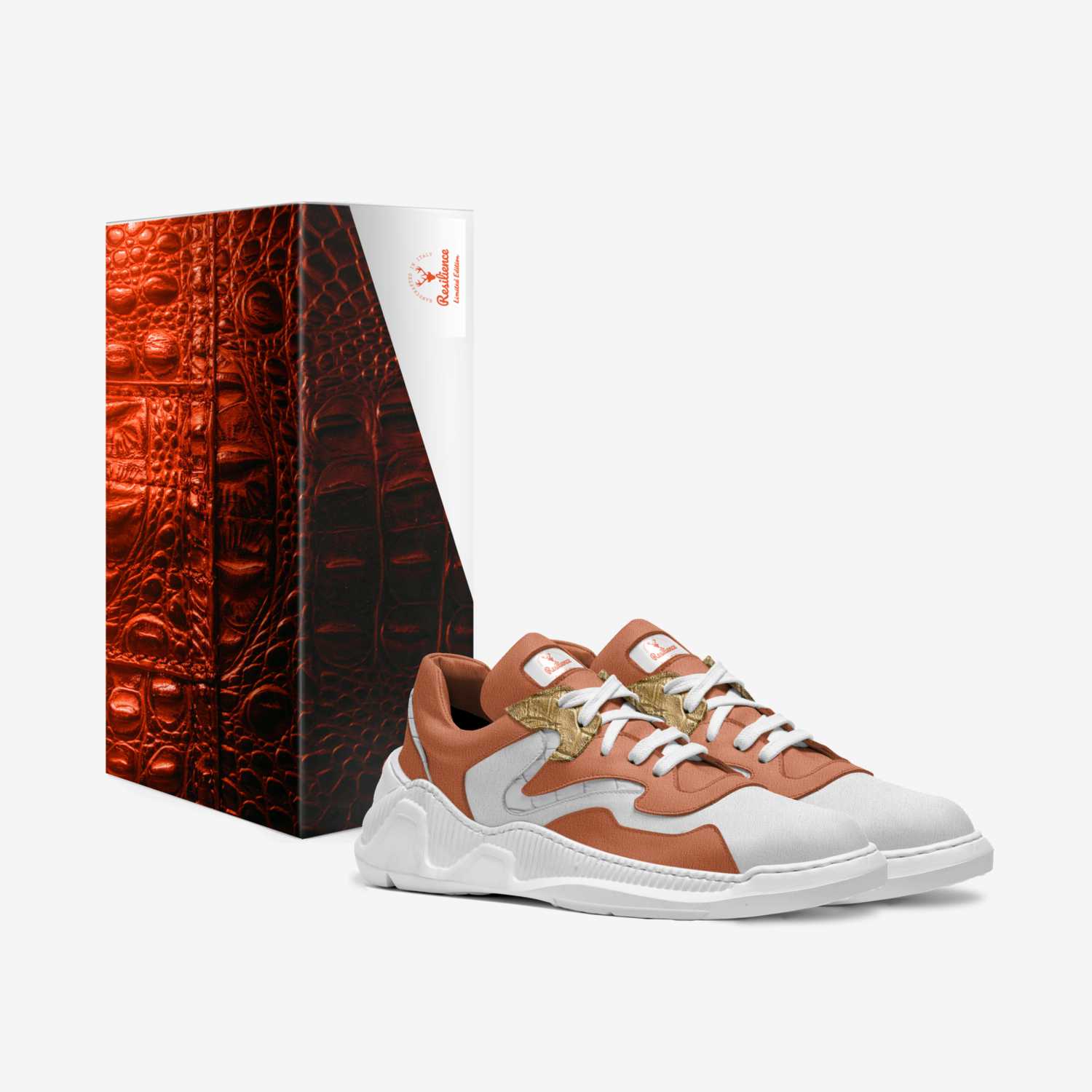 Resilience custom made in Italy shoes by Elias Laffeyette | Box view