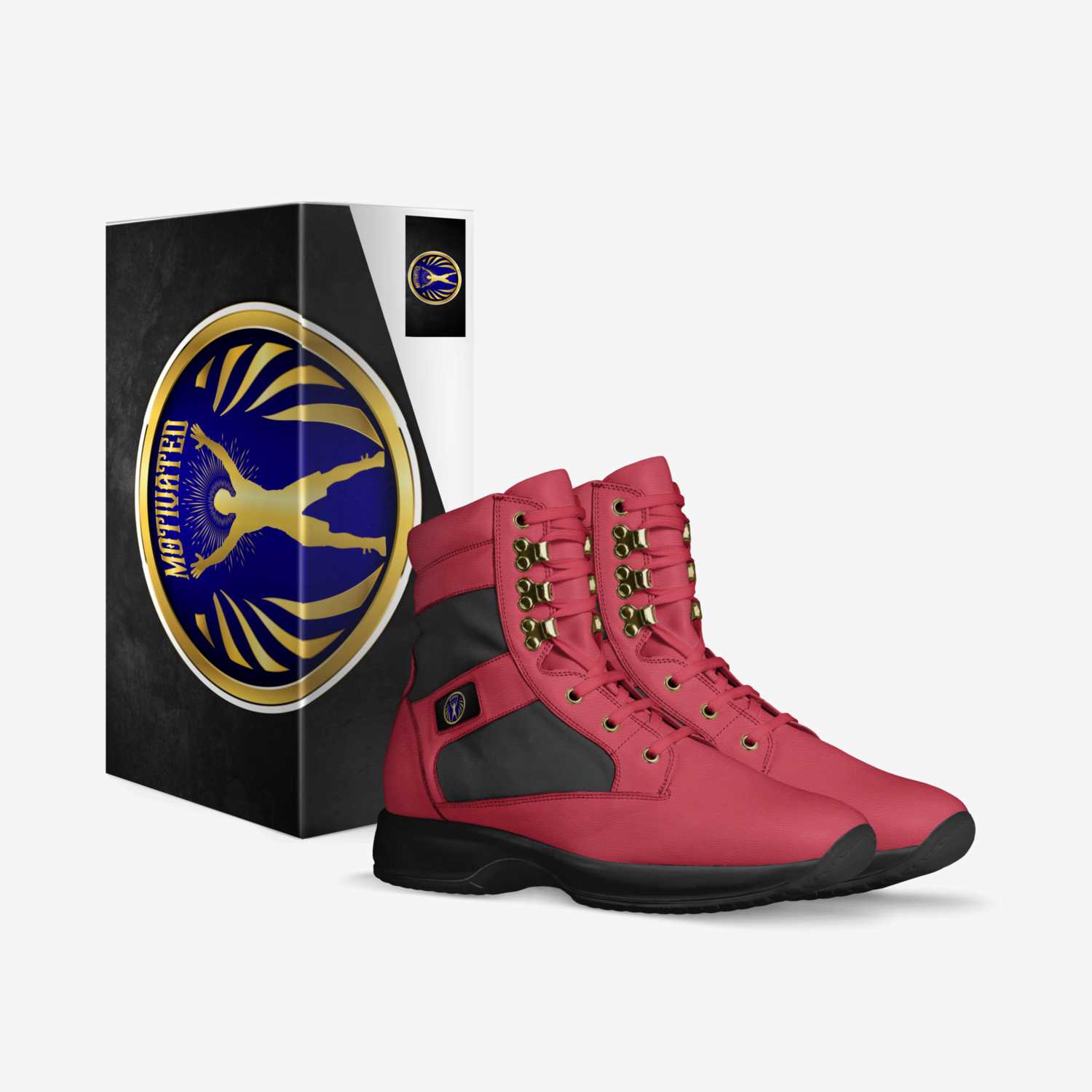 Motivated Xl's V3  custom made in Italy shoes by Stephen Stockett | Box view