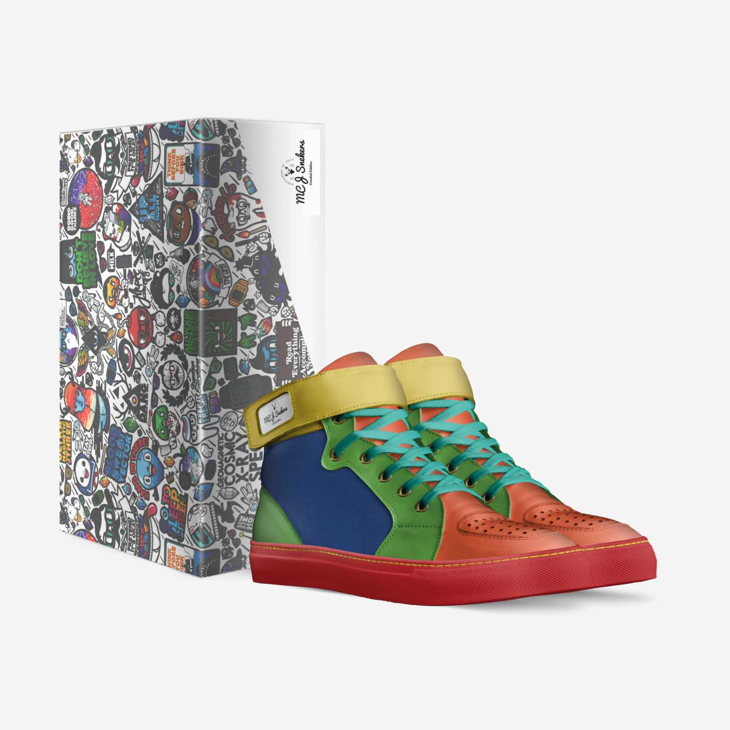 MCJ Snekers custom made in Italy shoes by Mats Rauterkus | Box view