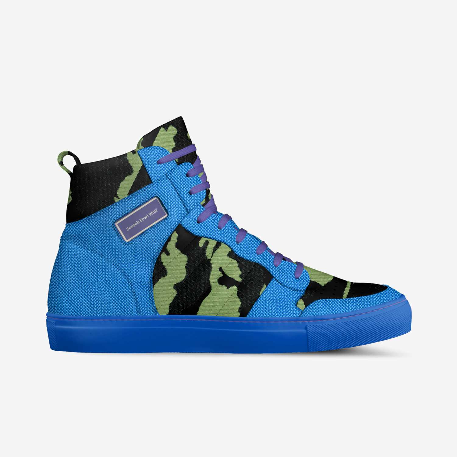 Senseh Fowl Wolf custom made in Italy shoes by Cris Avery Benjamin | Side view