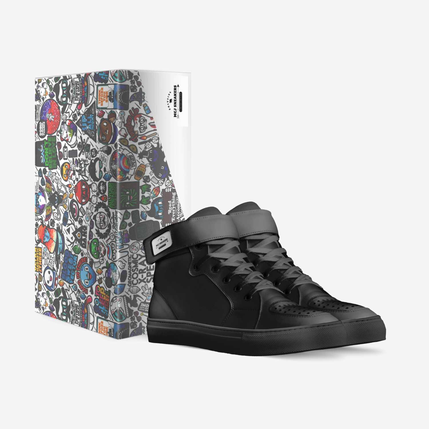 MCJ SNEAKERS custom made in Italy shoes by Mats Rauterkus | Box view
